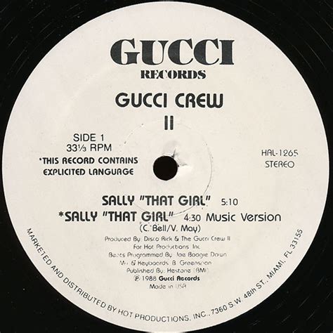 gucci crew sally that girl.